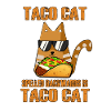 Taco Cat Funny Tacos Lovers