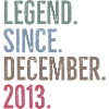 Legend Since December 2013