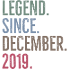 Legend Since December 2019