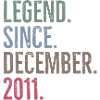 Legend Since December 2011