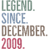 Legend Since December 2009