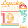 Légendaire Septembre Né 1977 Anniversaire