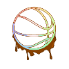 Basketball Pastel Farbverlauf