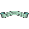 Santa Monica Beach Banner
