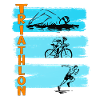 Triathlon Grand T-Shirt Triathlètes Triathlon