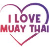 Ich liebe Muay Thai Herz
