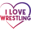 I love wrestling heart