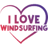 I love windsurfing