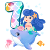 7th birthday | Mermaid Birthday |