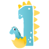 1st birthday | Dinosaur Birthday |