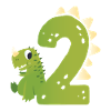 2nd birthday | Dinosaur Birthday |