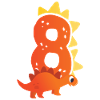 8th Birthday | Dinosaur Birthday |