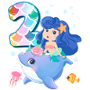 2nd Birthday | Mermaid Birthday |
