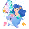 4th birthday | Mermaid Birthday |