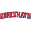 København Block Font Red Blue