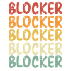 Volleyball blocker Retro