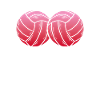 Two Pink Volleyball