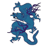Blueish Dragon