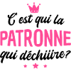 patronne qui déchire / humour patronne