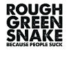 People Suck Rough Green Snake