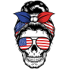 Crâne Maman Usa