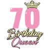 Birthday Queen 70