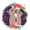 Happy hedgehogs