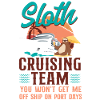 Cruise Ship Vacation Sloth Sloth