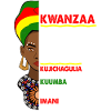Happy Kwanzaa African Woman