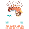 Cruise Ship Vacation Sloth Sloth