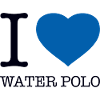 I LOVE WATER POLO Wasserball