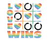 Love wins, LGBT Gay Pride.
