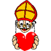 Sinterklaas mit Herz