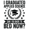 I graduated in Applied Science