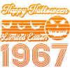 Halloween Citrouille Anniversaire 1967 Millésime