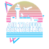 Fluglotse ATC Flugkontrolle Retro