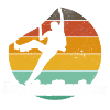 Retro Style Print "Rockclimber"