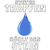 STETER TROPFEN HÖHLT DEN STEIN