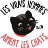 Homme chat humour