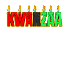 Bougie afro-américaine Kinara Kwanzaa