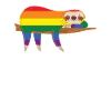 Sloth Rainbow Gay
