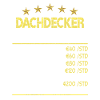 Stundenlohn Dachdecker