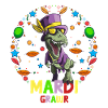 Mardi Gras Costume Mask Grawr