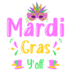 Mardi Gras Costume Mask