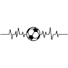 fußball herzschlag