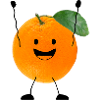 orange with face