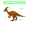 Parasaurolophus Dinosaur | Dinos Gift