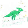 Parasaurolophus Dinosaur Lover Gift