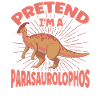 Parasaurolophus Dinosaur Lover Gift