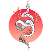 Traditional japanese Snake